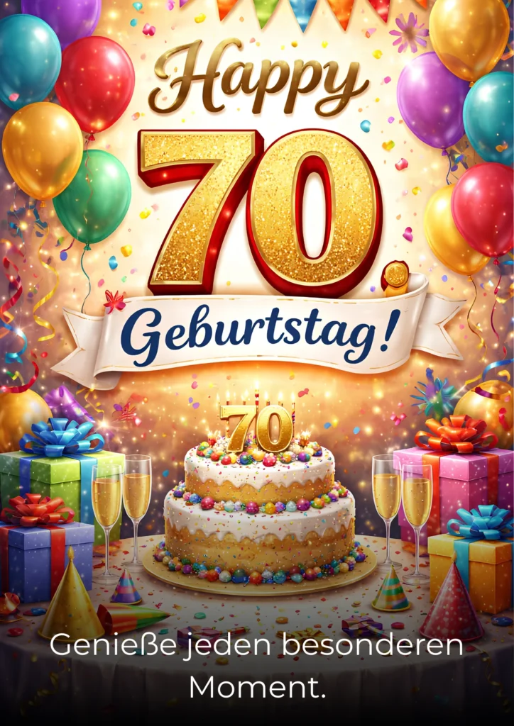 Genieße jeden besonderen Moment