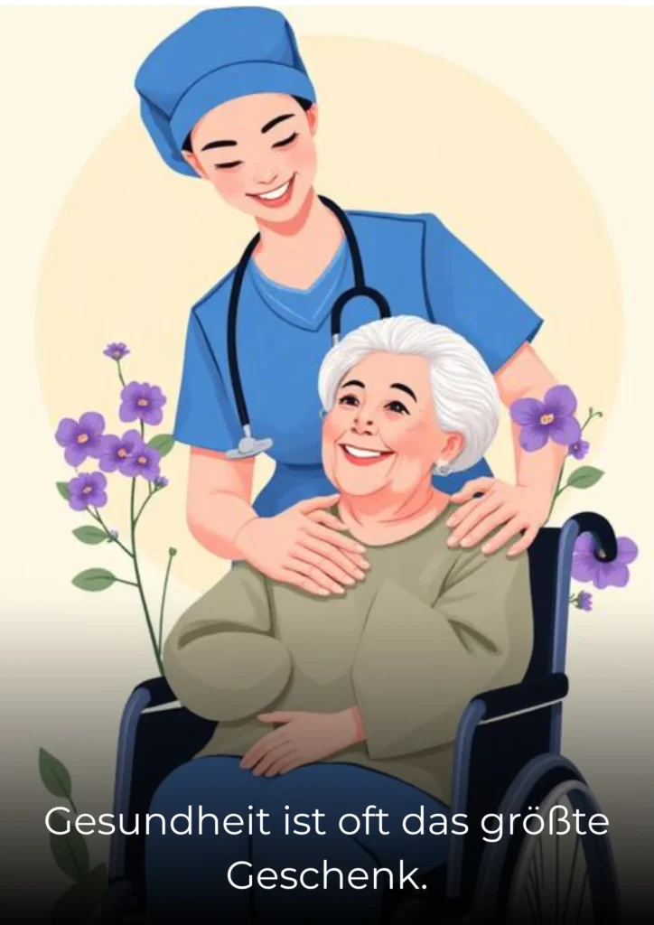 Gesundheit ist oft das größte Geschen