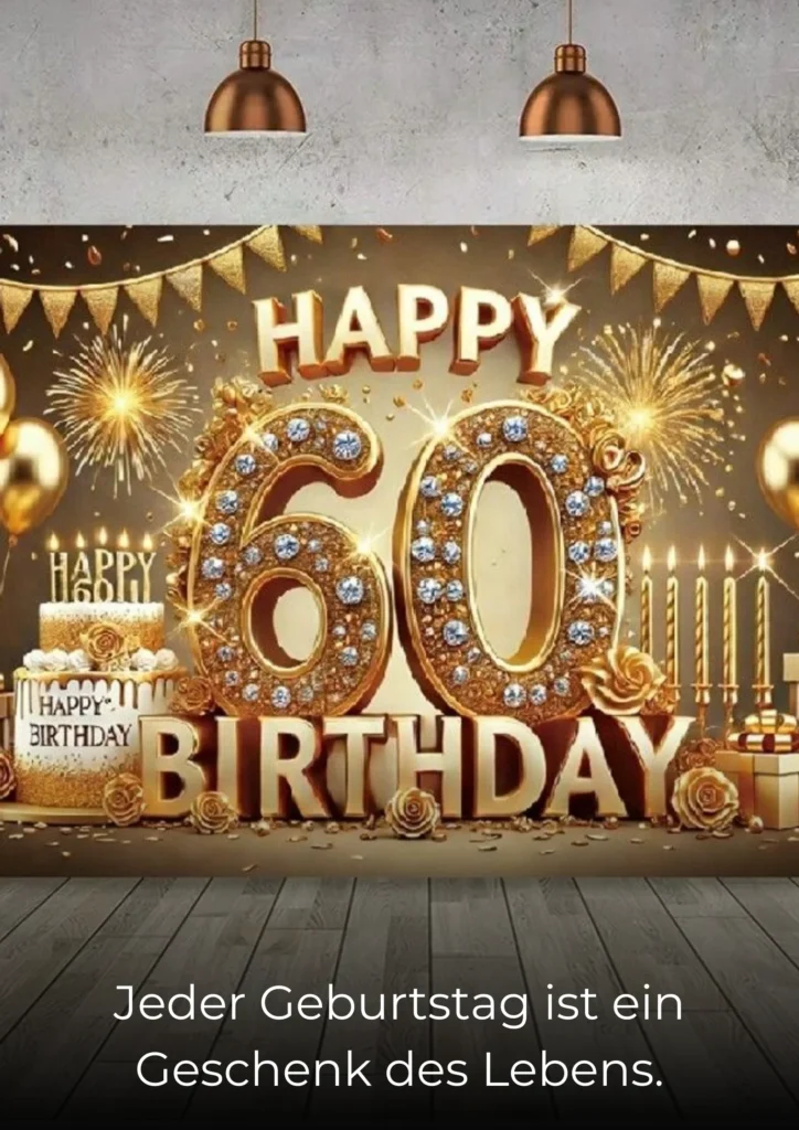 Jeder Geburtstag ist ein Geschenk des Lebens