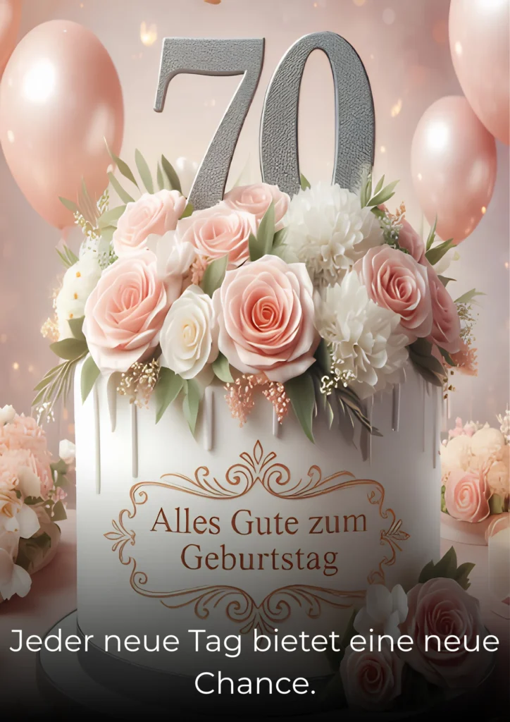Jeder neue Tag bietet eine neue Chance